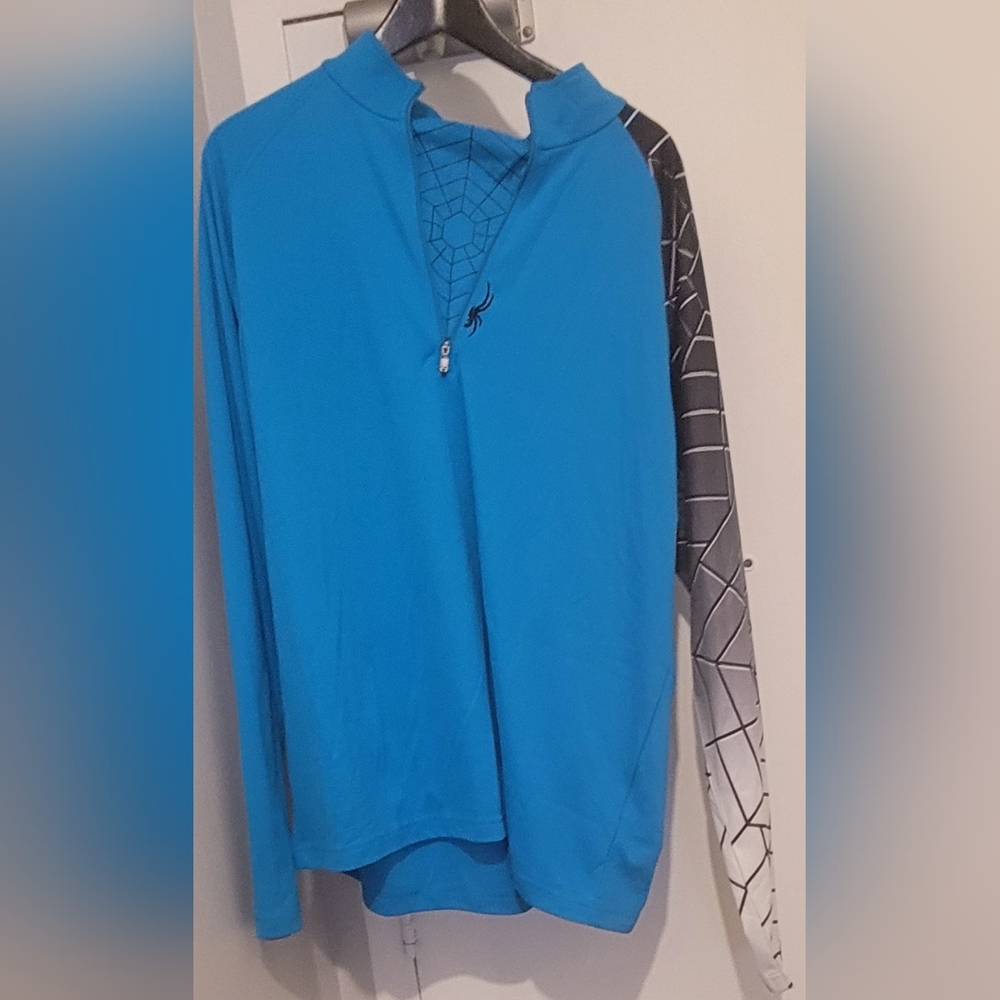Spyder Active Men’s Long Sleeve Shirt Top Moisture Wicking XL
